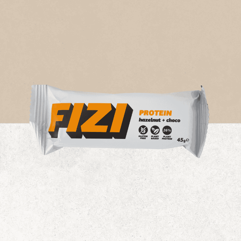 Barre proteinée sans gluten choco-noisette - Fizi