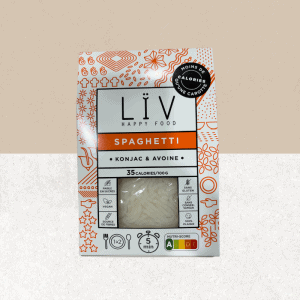 Paquet de Noodles sans gluten konjac et avoine de Liv Happy Food