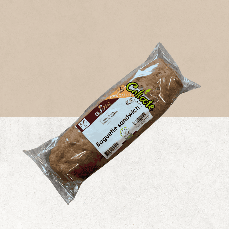 Sachet de baguette sandwich bio et sans gluten - Glutabye