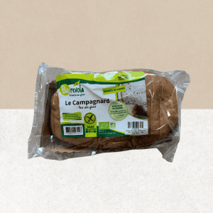 Sachet de pain le campagnard tranché bio et sans gluten - Biorevola