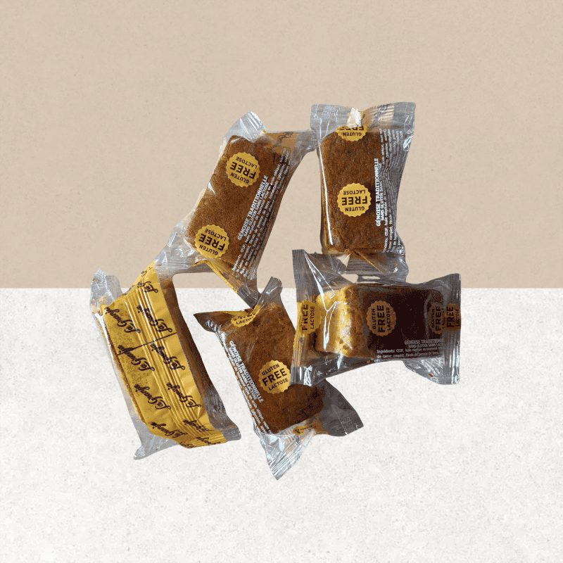 Lot de 5 gâteaux sans gluten et sans lactose traditionnelle - La Granja
