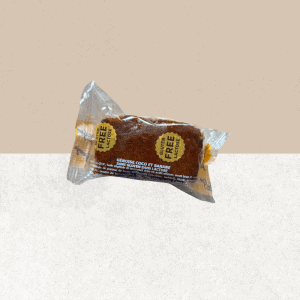 Part de gâteau sans gluten et sans lactose banane coco- La Granja