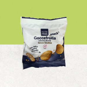 Sachet indivuel sablé sucré sans gluten et sans lactose en portion individuelle - Nutrifree