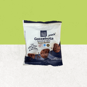 Sachet individuel biscuits au cacao sans gluten en portion individuelle - Nutrifree
