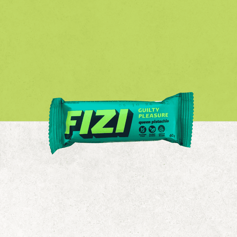 Barre protéinée sans gluten saveur pistache - Fizi