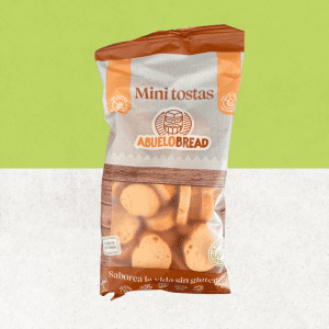 Sachet de mini toasts sans gluten - Abuelobread