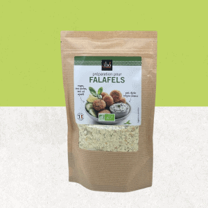 Sachet de Préparation pour 16 falafels bio sans gluten sans sel - Ibo