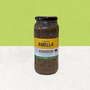 Pot de lentilles brunes pardines bio et sans gluten - Casa Amella