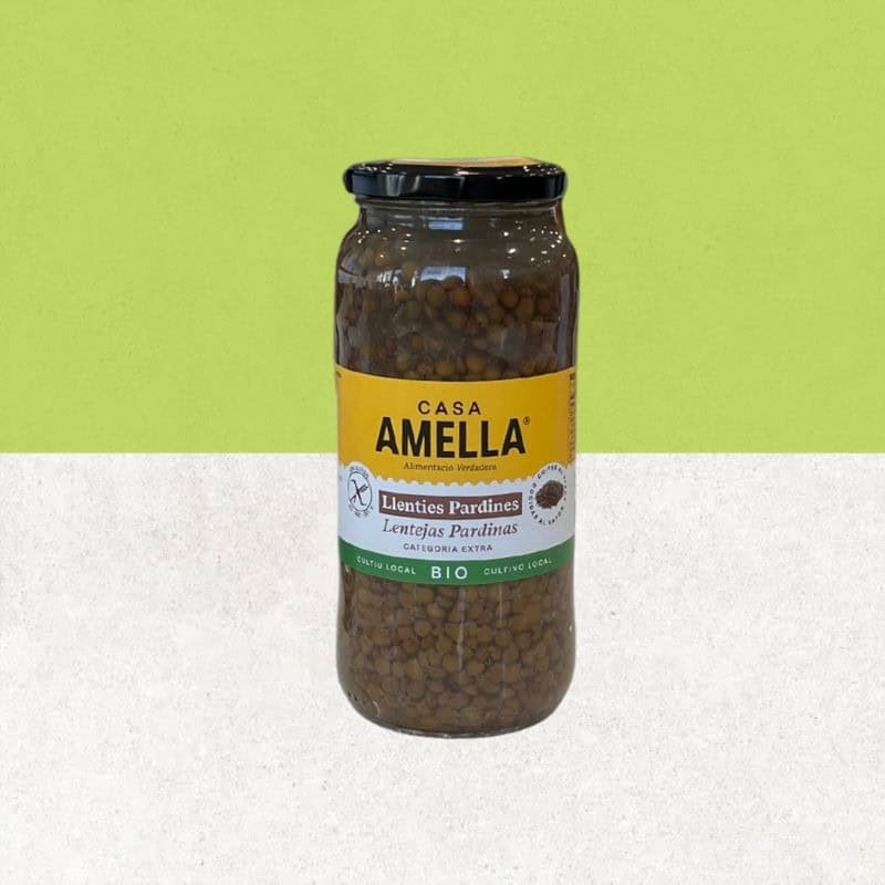 Pot de lentilles brunes pardines bio et sans gluten - Casa Amella