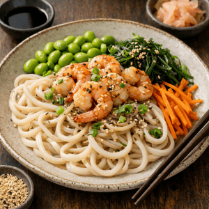 Plat de nouilles de riz complet bio, vegan et sans gluten - Clearspring