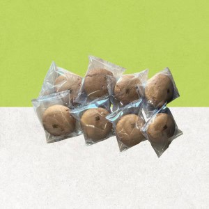 Lot de 8 pains burger en sachets individuels sans gluten et sans lactose - Proceli