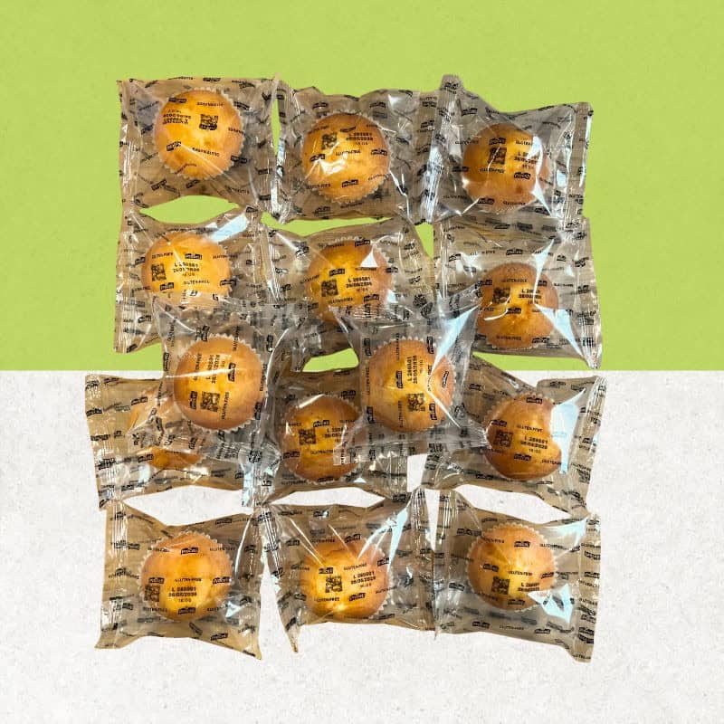 Sachets individuels de 14 muffins sans gluten et sans lactose- Proceli