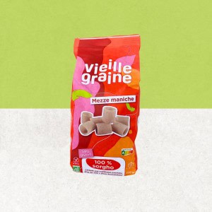 Sachet  de mezze maniche au sorgho bio et sans gluten - Vieille graine
