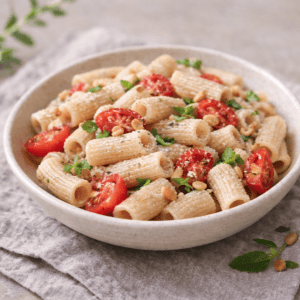 Plat de macaroni sorgho bio et sans gluten - Vieille graine