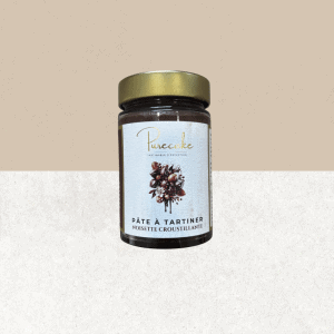 Pot de pâte à tartiner saveur noisette croustillante sans gluten et  vegan - Purecake