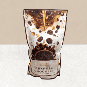 Sachet de granola chocolat sans gluten et vegan - Purecake