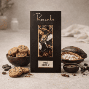 Sablé - chocolat noir sans gluten et vegan - Purecake