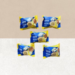 Lot de 5  muffins individuels  à la pistache sans gluten - Bezgluten