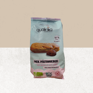 Sachet de Mix pâtisserie sans gluten au quinoa - Qualinoa