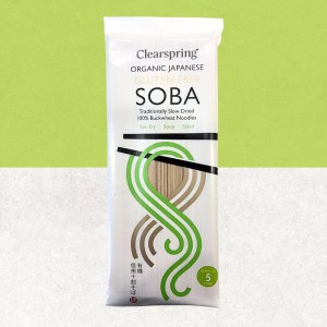 Sachet de nouilles Soba de sarrasin sans gluten - Clearspring