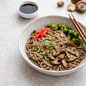 Plat de nouilles Soba au sarrasin sans gluten - clearspring