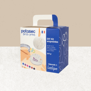 Jeu kit empreinte, patasec autodurcissante sans gluten - Loolipo