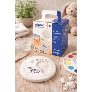 Présentation du kit empreinte, patasec autodurcissante sans gluten - Loolipo