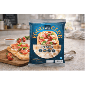 Présentation de la pâte pinsa sans gluten et sans lactose - Nutrifree