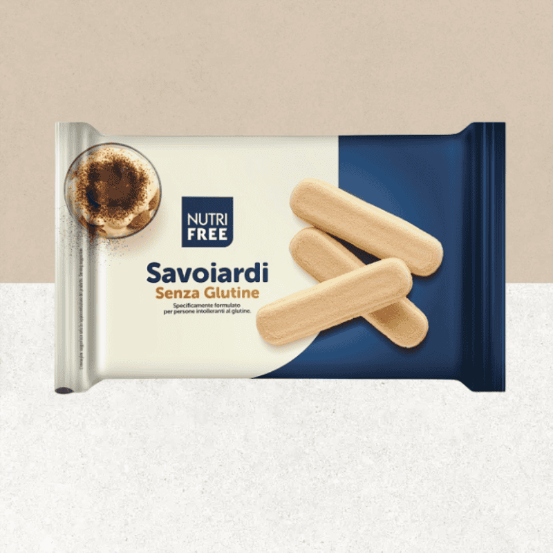 Sachet de Biscuits à la cuillère Savoiardi sans gluten et sans lactose Nutri Free