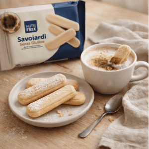 Présentation des Biscuits à la cuillère Savoiardi sans gluten et sans lactose Nutri Free