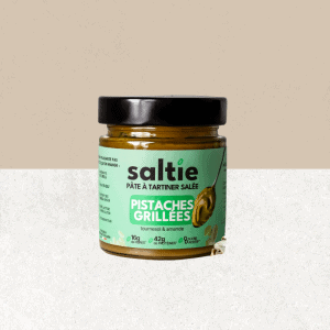 Pot de pâte à tartiner salée sans gluten, pistaches grillées - Saltie