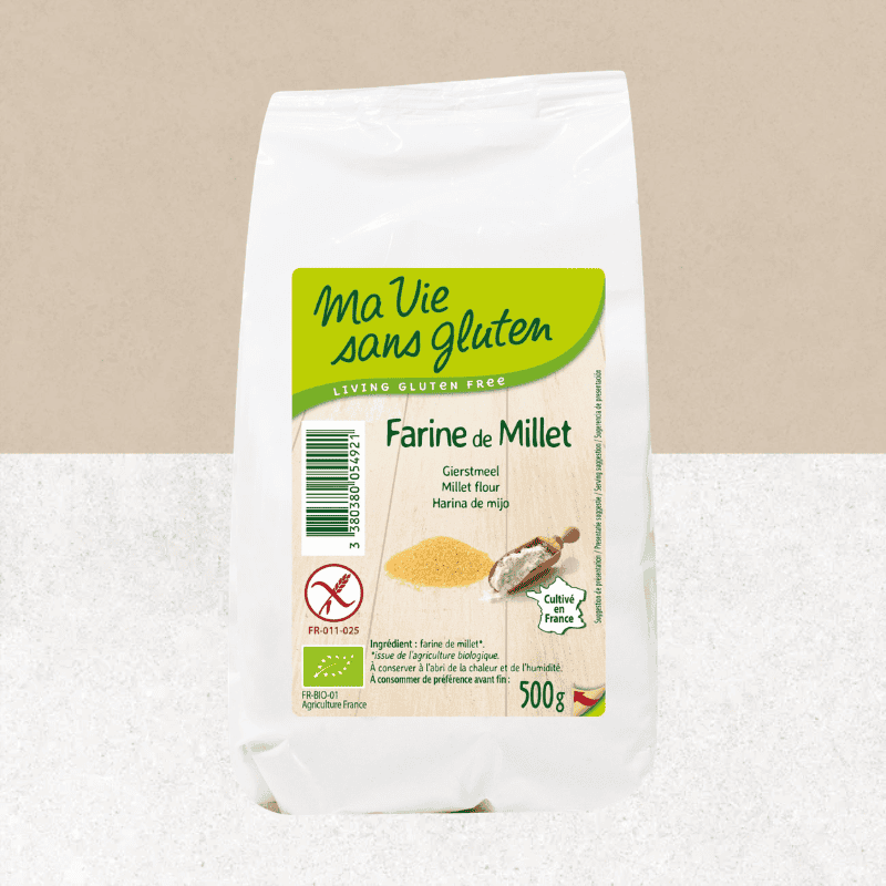 Sachet mix pour pain au millet et aux graines - Ma Vie sans gluten