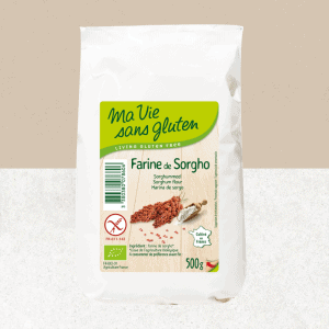 Sachet de farine sorgho sans gluten - Ma vie sans gluten