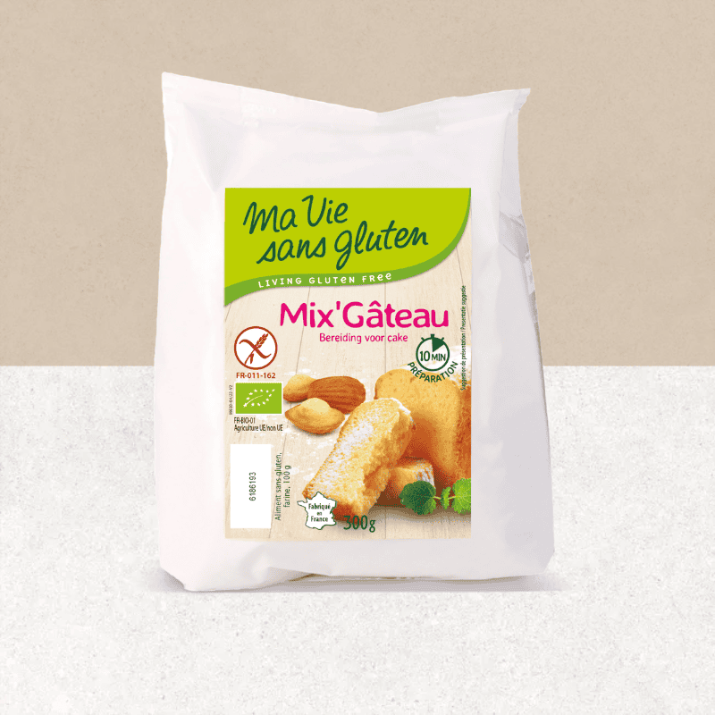 Sachet de Mix'Gâteau sans gluten - Ma vie sans gluten