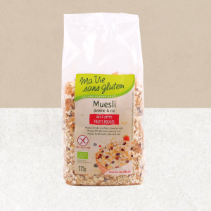 Sachet de muesli aux fruits rouges sans gluten - Ma vie sans gluten
