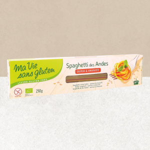 Paquet de spaghetti des Andes sans gluten - Ma vie sans gluten
