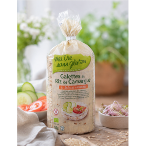 Présentation des Galettes au riz de Camargue et céréales sans gluten et bio - Ma vie sans gluten