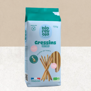 Gressins bio à l'huile d'olive sans gluten Biorévola