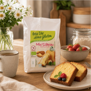 Présentation du Sachet de Mix'Gâteau sans gluten - Ma vie sans gluten