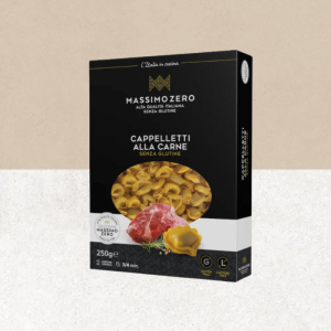 Paquet Cappelletti sans gluten farcis à la viande - Massimozero