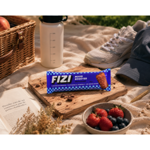 Présentation barre protéinée sans gluten Choco Crunch - Fizi