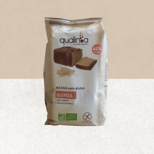 Sachet de Mix pain au quinoa sans gluten et bio - Qualinoa