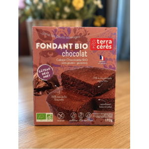 Fondant Bio au chocolat Sans Gluten Terra Ceres