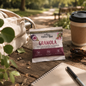 Sachet de 45g de granola sans gluten figues et amandes - Ambrosiae