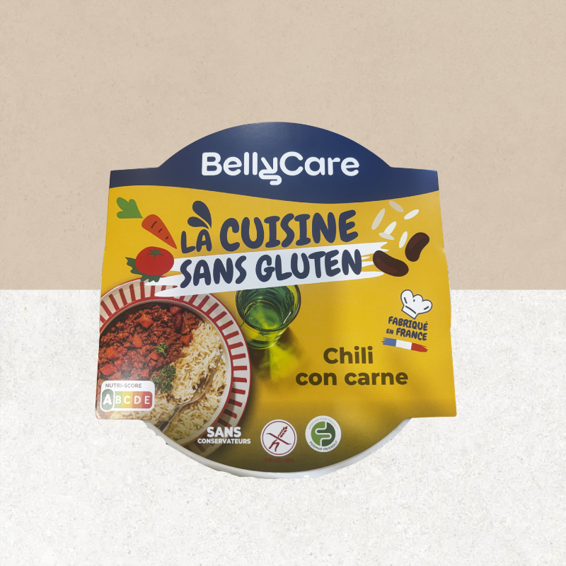 Plats préparé Chili con carne sans gluten - Bellycare