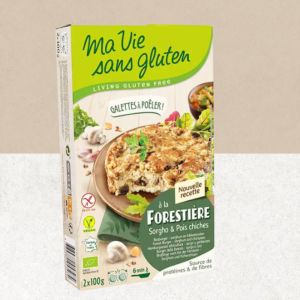 Paquet de 2 Galettes à poêler à la forestière sans gluten - Ma Vie sans gluten