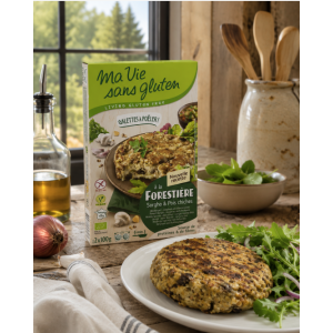 Suggestion de préparation de 2 Galettes à poêler à la forestière sans gluten - Ma Vie sans gluten.