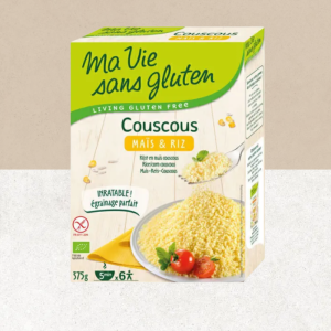Paquet de couscous sans gluten et bio maïs & riz - Ma Vie sans gluten