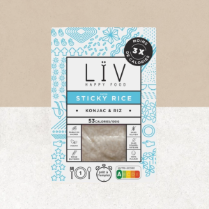 Paquet de konjac et riz sans gluten façon Sticky Rice prêt à l'emploi – Lïv Happy Food