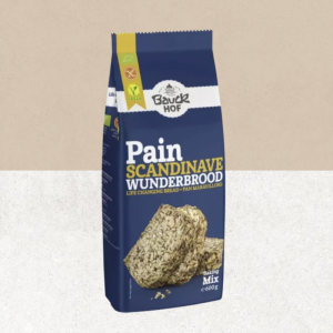 Sachet du mix préparation bio pour pain scandinave sans gluten aux graines – Bauck Mühle